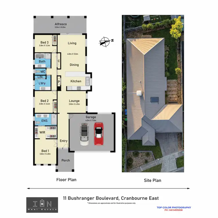 Floorplan of Homely house listing, 11 Bushranger Boulevard, Cranbourne East VIC 3977