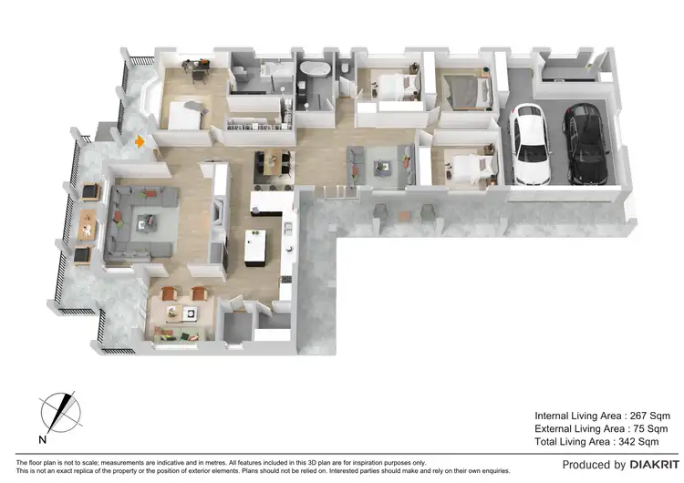 Floorplan of Homely house listing, 7 Friarbird Drive, Narangba QLD 4504
