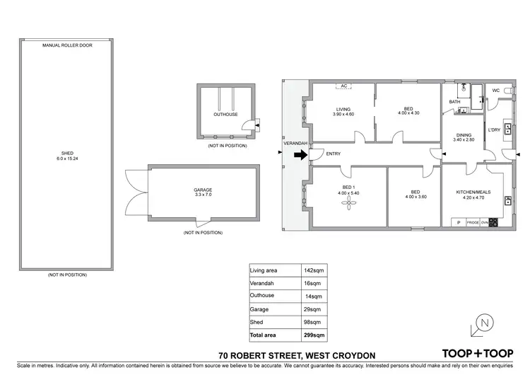 Floorplan of Homely house listing, 70 Robert Street, West Croydon SA 5008
