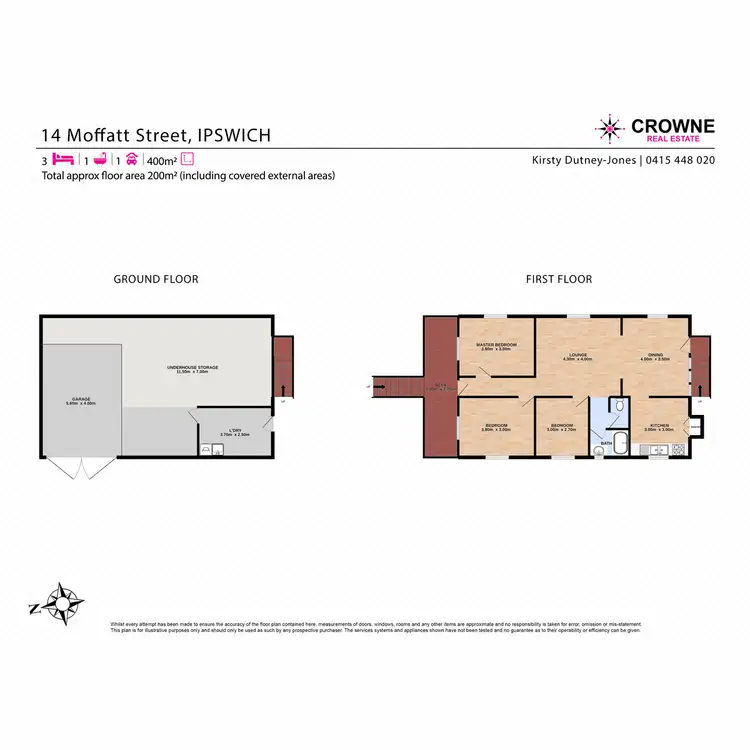 Floorplan of Homely house listing, 14 Moffatt Street, Ipswich QLD 4305
