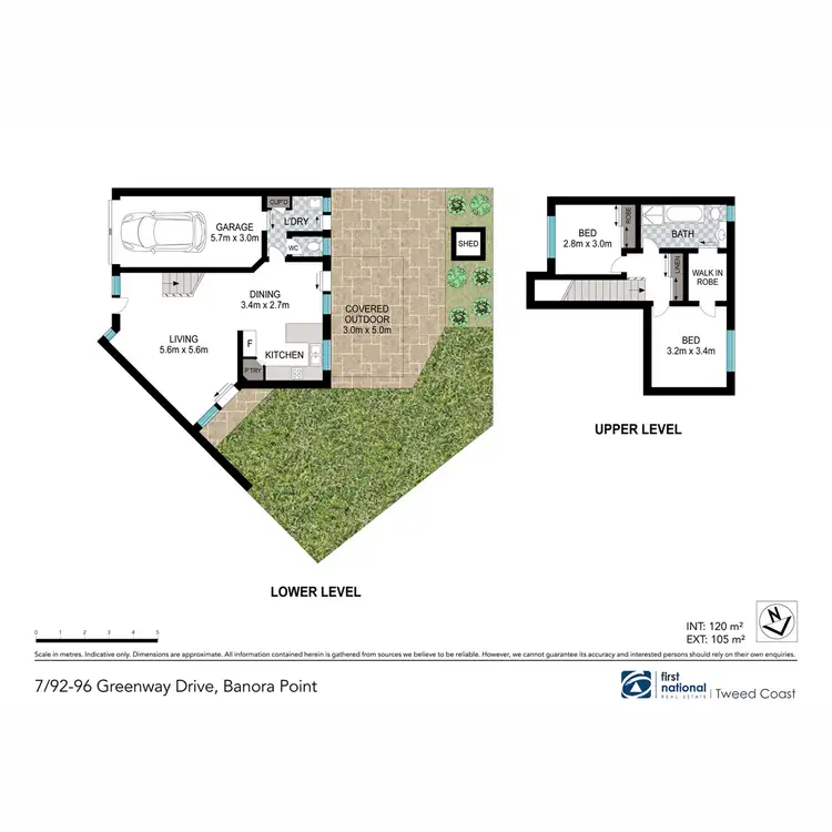 Floorplan of Homely townhouse listing, 7/92-96 Greenway Drive, Banora Point NSW 2486