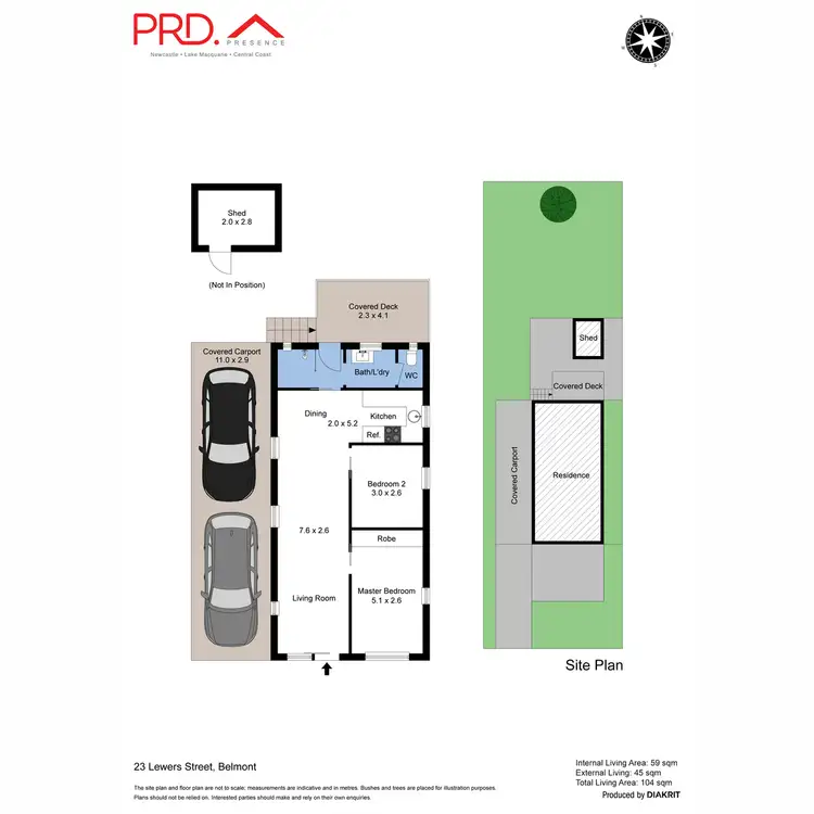 Floorplan of Homely house listing, 23 Lewers Street, Belmont NSW 2280