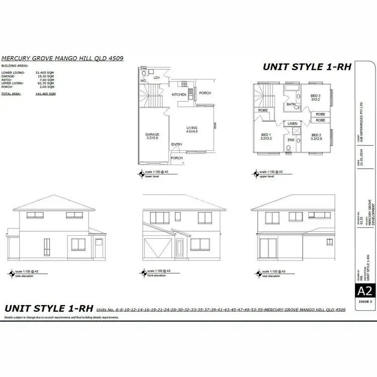 Floorplan of Homely townhouse listing, 24/30 Mercury Parade, Mango Hill QLD 4509