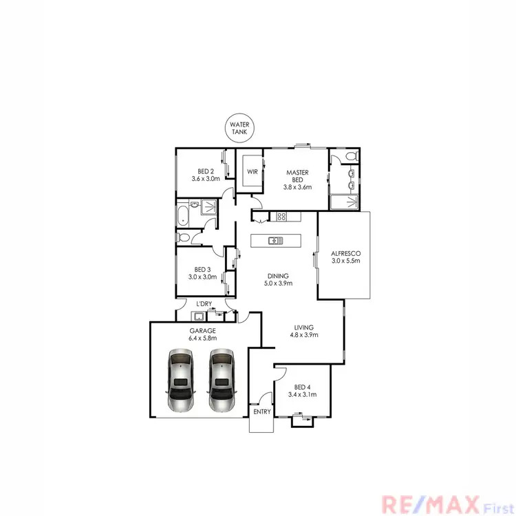 Floorplan of Homely house listing, 7 Golden Street, Caloundra West QLD 4551