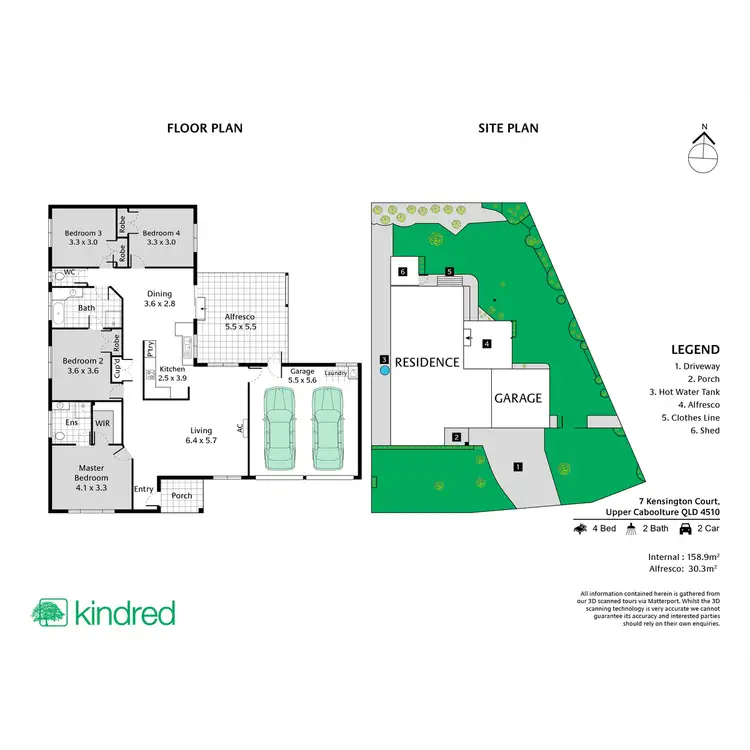 Floorplan of Homely house listing, 7 Kensington Court, Upper Caboolture QLD 4510