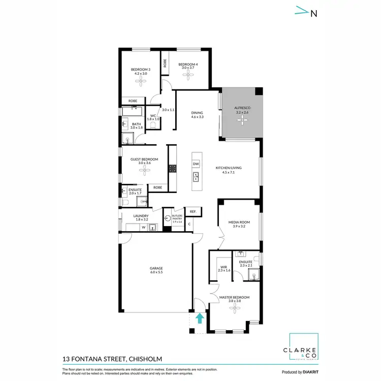 Floorplan of Homely house listing, 13 Fontana Street, Chisholm NSW 2322