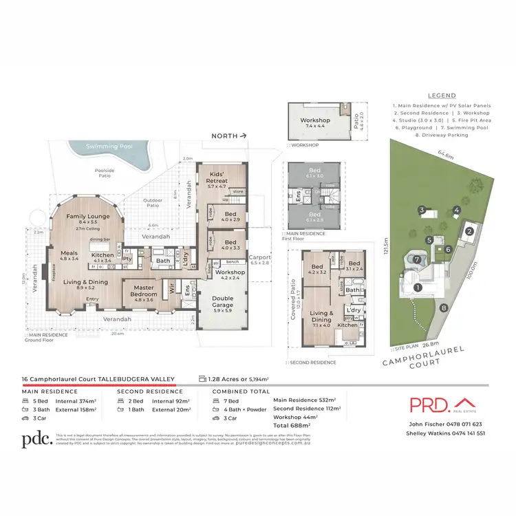 Floorplan of Homely rural property listing, 16 Camphorlaurel Court, Tallebudgera Valley QLD 4228