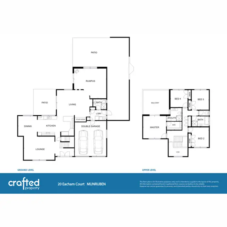 Floorplan of Homely house listing, 20 Eacham Court, Munruben QLD 4125