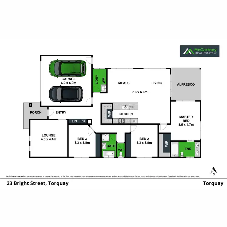 Floorplan of Homely house listing, 23 Bright Street, Torquay VIC 3228