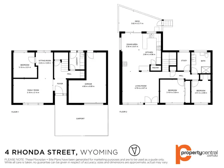 Floorplan of Homely house listing, 4 Rhonda Street, Wyoming NSW 2250