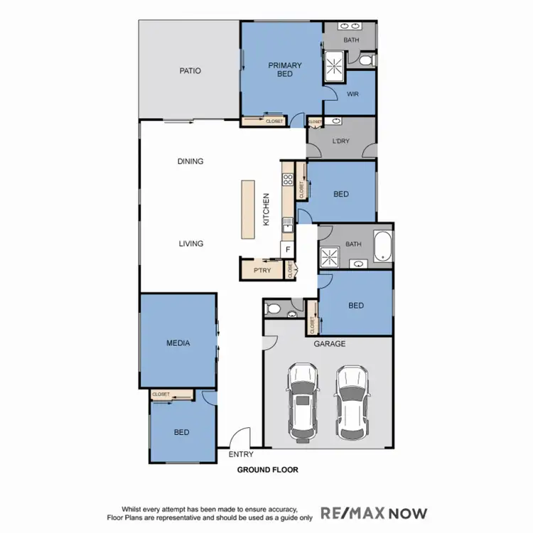 Floorplan of Homely house listing, 6 Henning Place, Burpengary East QLD 4505