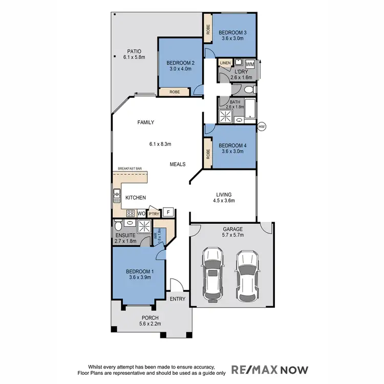 Floorplan of Homely house listing, 8 Albatross Close, North Lakes QLD 4509