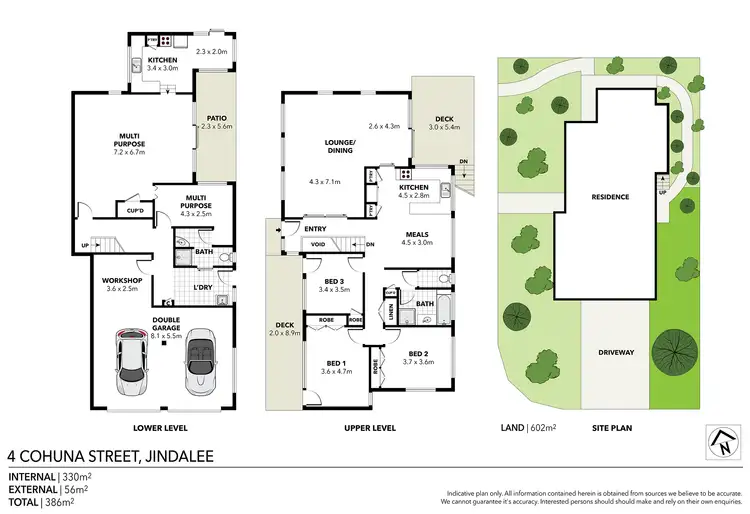 Floorplan of Homely house listing, 4 Cohuna Street, Jindalee QLD 4074
