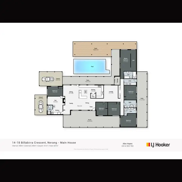 Floorplan of Homely house listing, 14-18 Billabirra Crescent, Nerang QLD 4211
