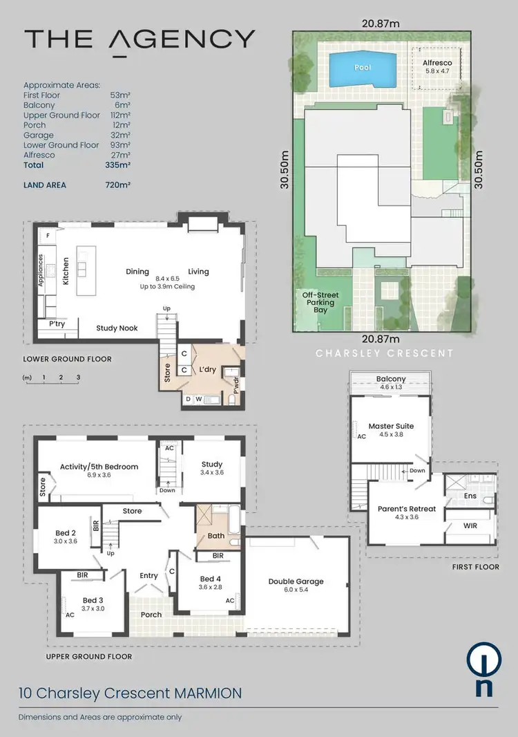 Floorplan of Homely house listing, 10 Charsley Crescent, Marmion WA 6020