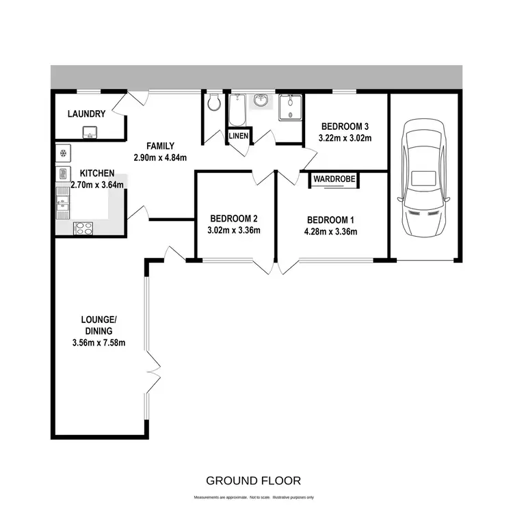 Floorplan of Homely house listing, 12 Brudenell Avenue, Leumeah NSW 2560