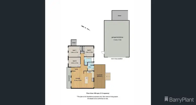 Floorplan of Homely house listing, 5 Macclesfield Road, Emerald VIC 3782