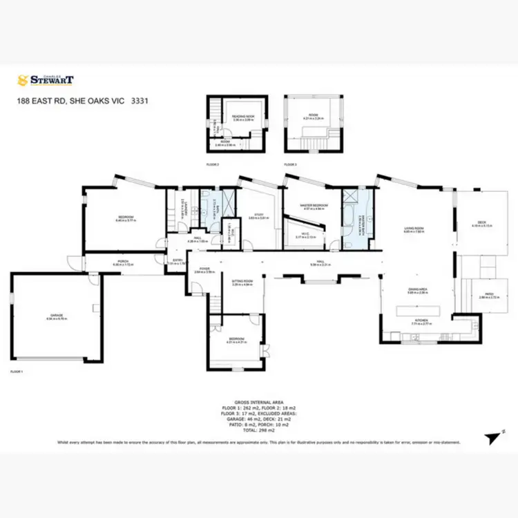 Floorplan of Homely rural property listing, 188 East Road, She Oaks VIC 3331