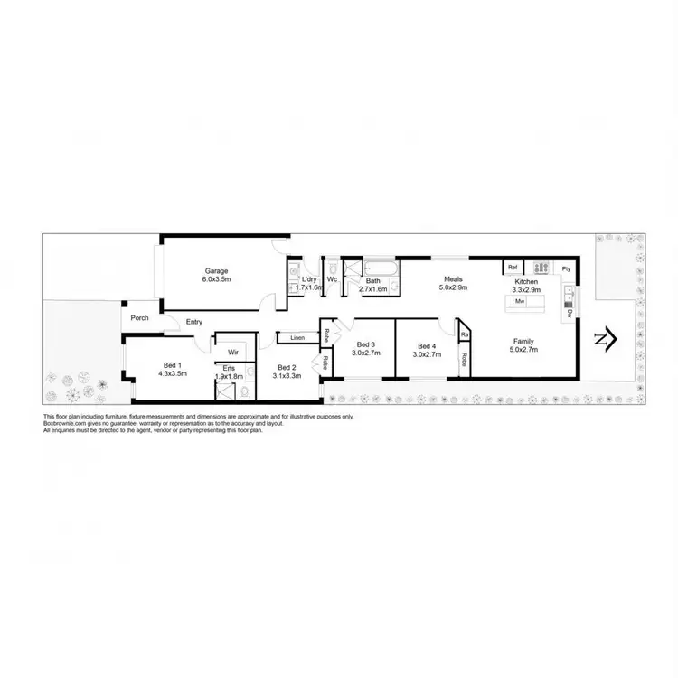 Floorplan of Homely house listing, 20 Oberon Street, Point Cook VIC 3030