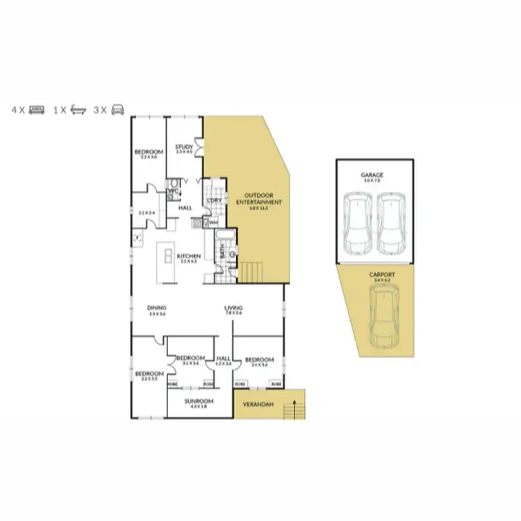 Floorplan of Homely house listing, 11 West Street, Newtown QLD 4350