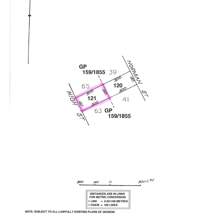 Floorplan of Homely land listing, LOT 121 High Street, Leasingham SA 5452