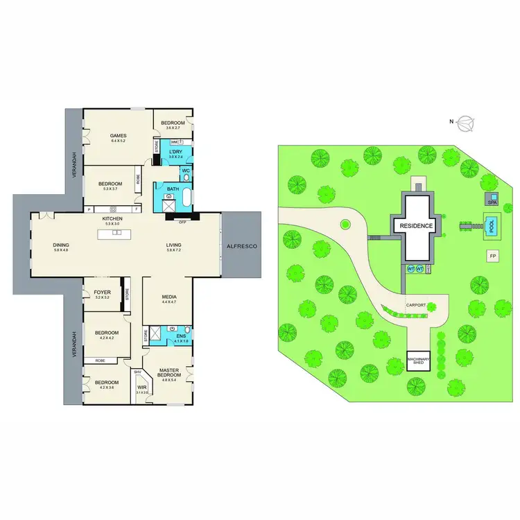 Floorplan of Homely rural property listing, Address available on request