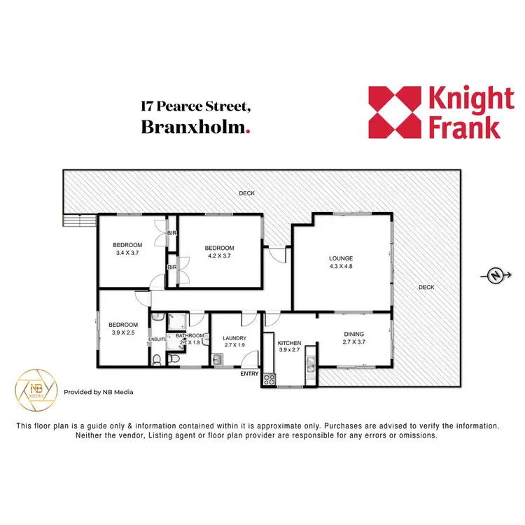 Floorplan of Homely house listing, 17 Pearce Street, Branxholm TAS 7261