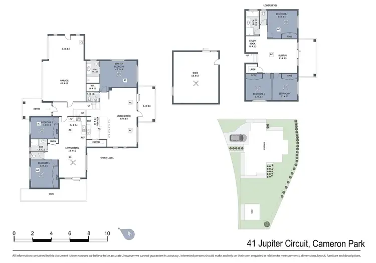 Floorplan of Homely house listing, 41 Jupiter Circuit, Cameron Park NSW 2285