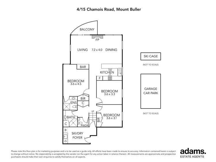 Floorplan of Homely apartment listing, 4/15 Chamois Road, Mount Buller VIC 3723