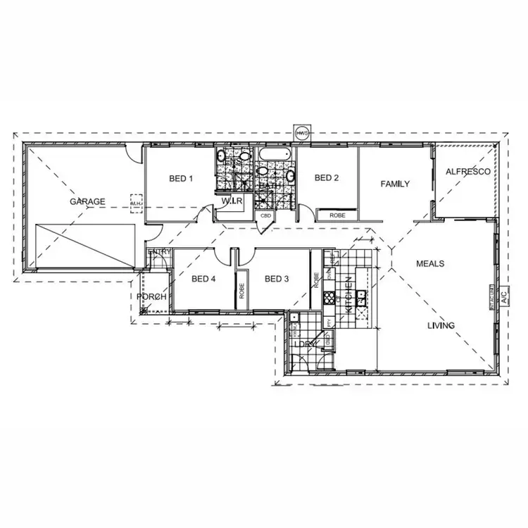 Floorplan of Homely house listing, Lot 13 New Road, Booral QLD 4655