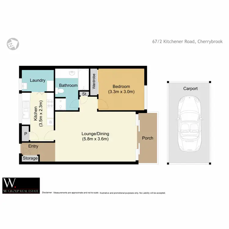 Floorplan of Homely retirement listing, 67/2 Kitchener Road, Cherrybrook NSW 2126