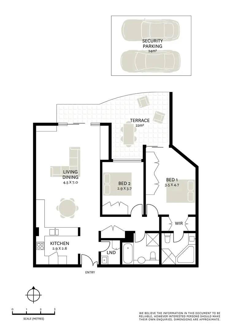 Floorplan of Homely apartment listing, 205/2 Roseby Street, Drummoyne NSW 2047