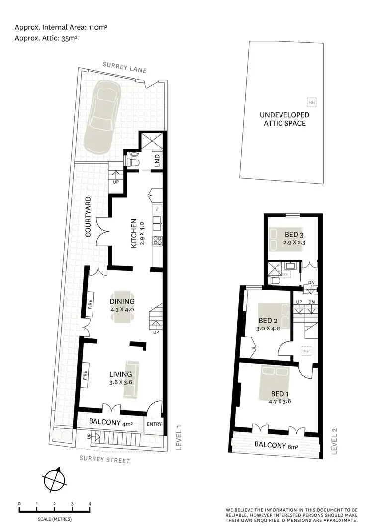 Floorplan of Homely house listing, 41 Surrey Street, Darlinghurst NSW 2010