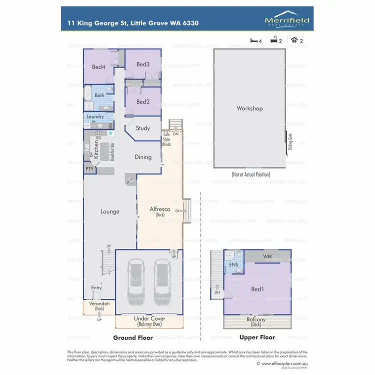 Floorplan of Homely house listing, 11 King George Street, Little Grove WA 6330