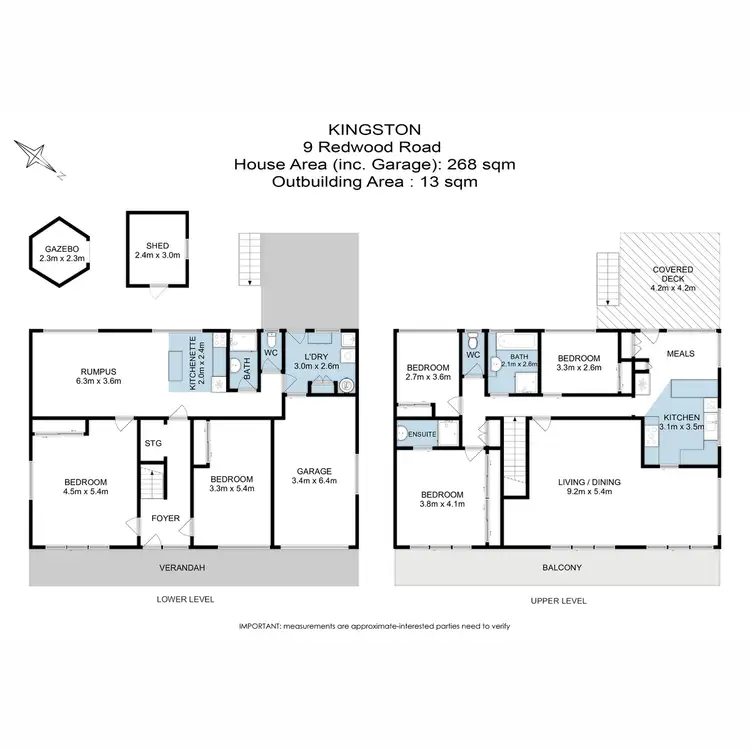 Floorplan of Homely house listing, 9 Redwood Road, Kingston TAS 7050