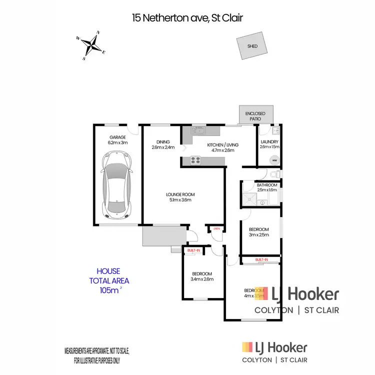 Floorplan of Homely house listing, 15 Netherton Avenue, St Clair NSW 2759