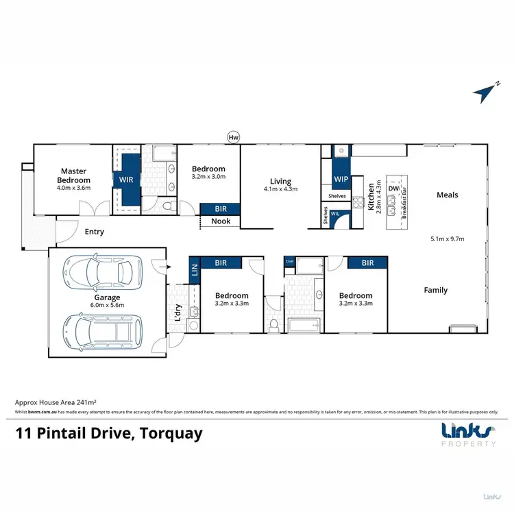 Floorplan of Homely house listing, 11 Pintail Drive, Torquay VIC 3228