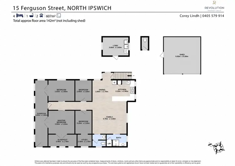 Floorplan of Homely house listing, 15 Ferguson Street, North Ipswich QLD 4305