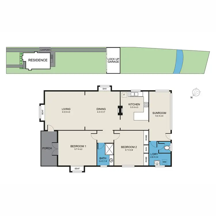 Floorplan of Homely house listing, 23 Mills Crescent, Cessnock NSW 2325