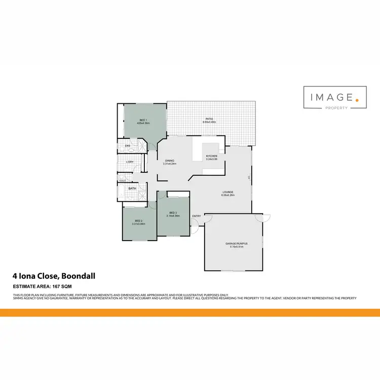 Floorplan of Homely house listing, 4 Iona Close, Boondall QLD 4034