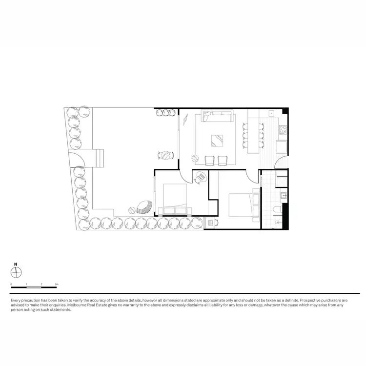 Floorplan of Homely apartment listing, LG2/8 Olive York Way, Brunswick West VIC 3055