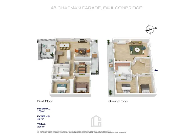 Floorplan of Homely house listing, 43 Chapman Parade, Faulconbridge NSW 2776