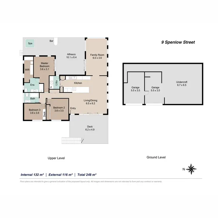 Floorplan of Homely house listing, 9 Spenlow Street, Chermside West QLD 4032