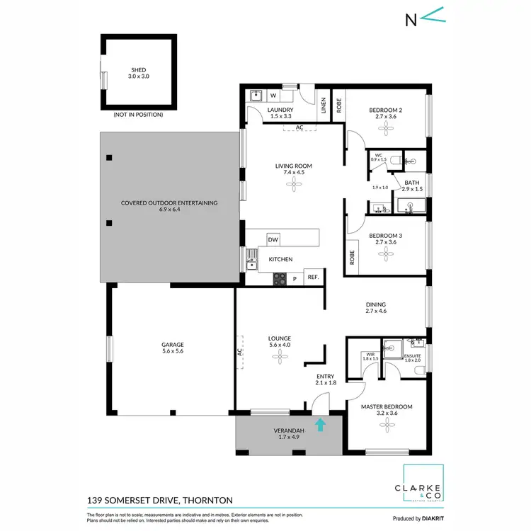 Floorplan of Homely house listing, 139 Somerset Drive, Thornton NSW 2322