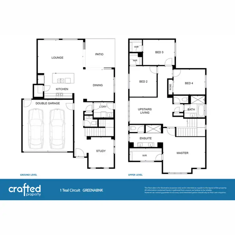 Floorplan of Homely house listing, 18 Teal Circuit, Greenbank QLD 4124