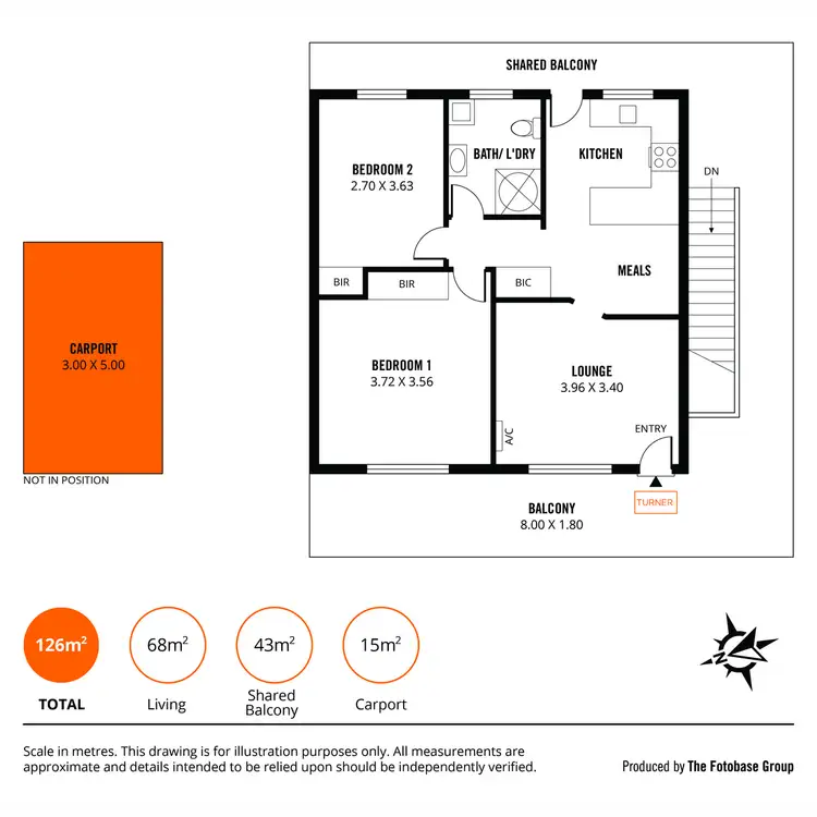 Floorplan of Homely unit listing, 11/22 Charles Street, Norwood SA 5067