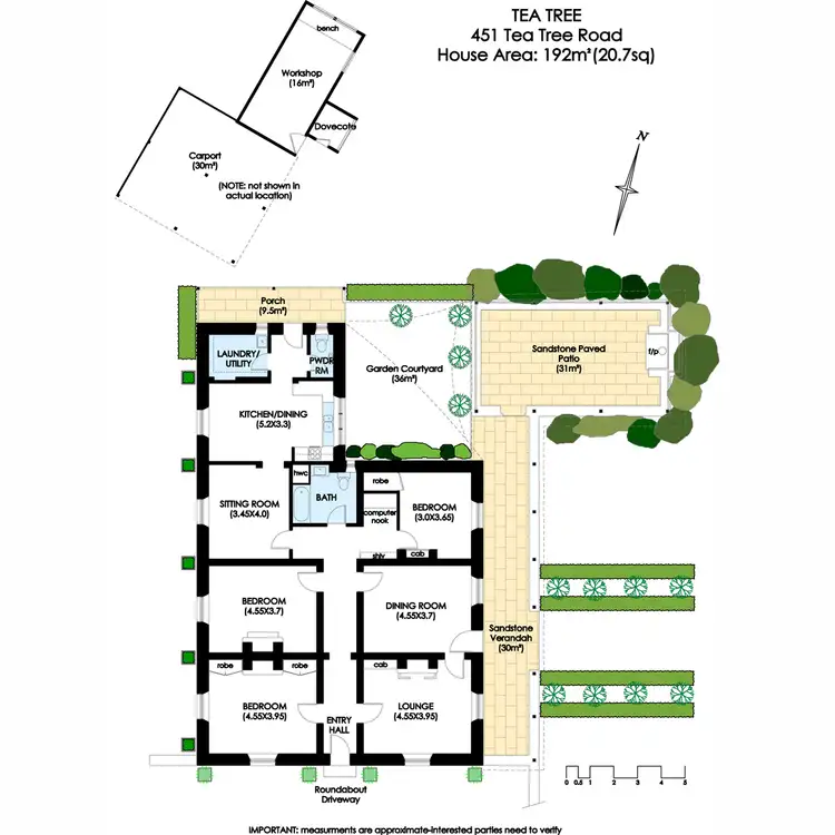 Floorplan of Homely house listing, 451 Tea Tree Road, Tea Tree TAS 7017