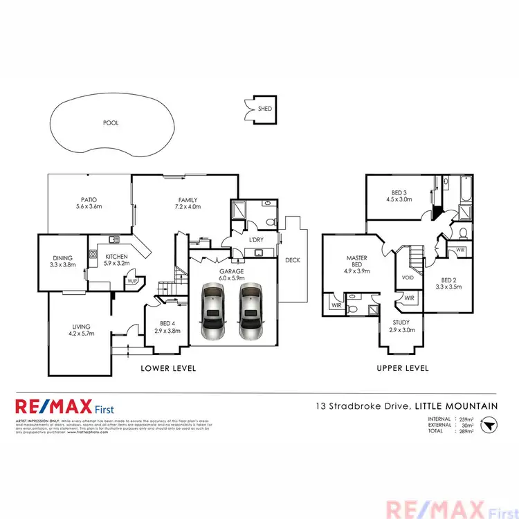 Floorplan of Homely house listing, 13 Stradbroke Drive, Little Mountain QLD 4551