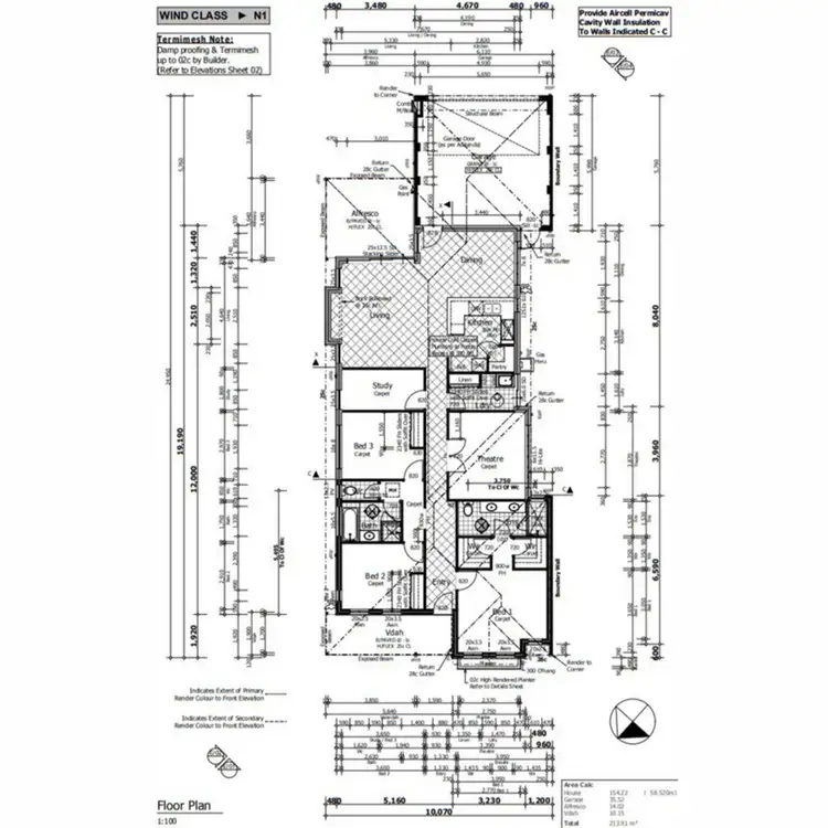Floorplan of Homely house listing, 18 Somerton Drive, Alkimos WA 6038