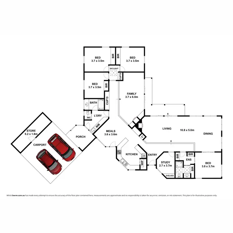 Floorplan of Homely house listing, 50 Sproules Road, Wallington VIC 3222